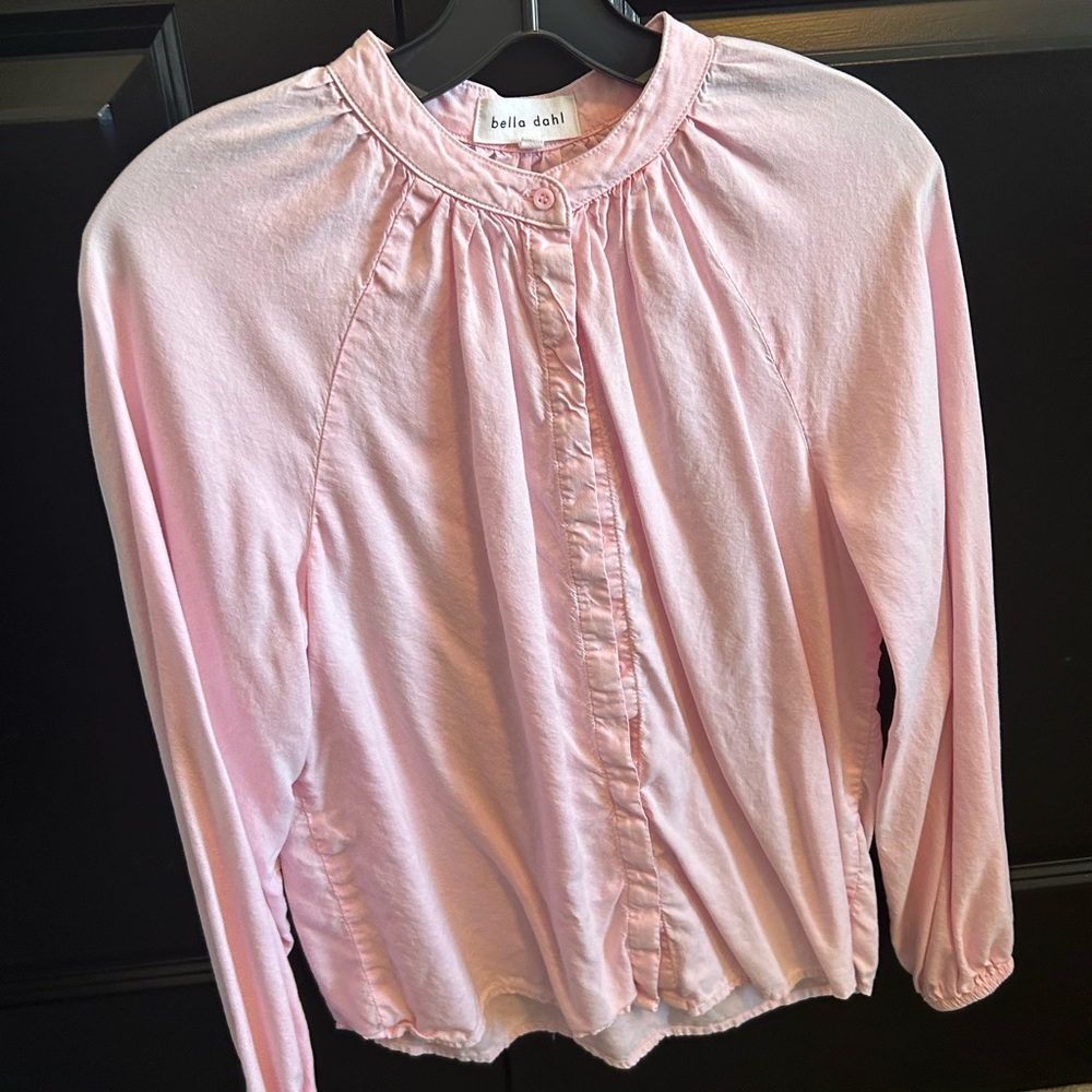 Bella Dahl Flowy Pullover Raglan. Size M.